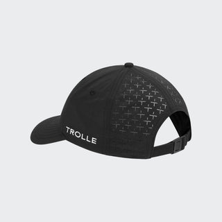 Star Logo Perforated Nylon Cap | Black + White