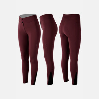 Ladies Nedgar Breeches | High Rise | Burgundy