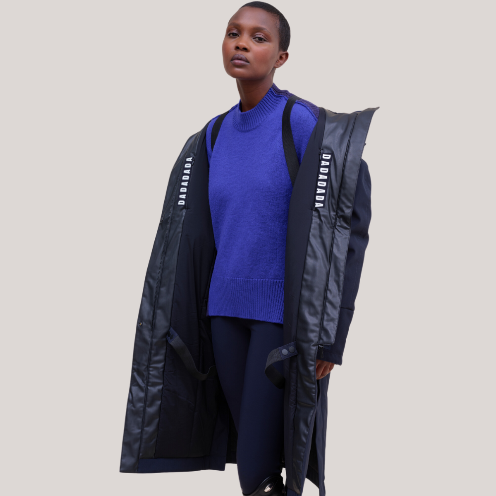 Delgado Long Winter Parka | Navy