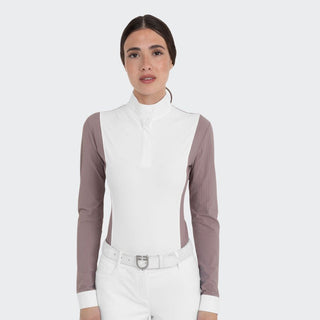 Ladies Perforated Long Sleeve Show Shirt | Antler