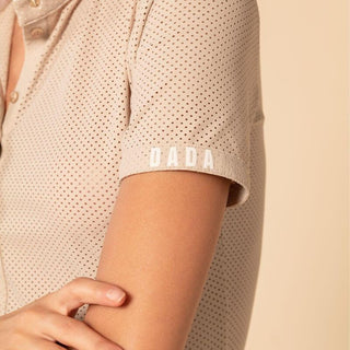 Ladies Helios Short Sleeve Competition Polo | Beige