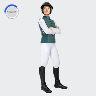 Ladies Kloé Down Padded Vest | Emerald Green