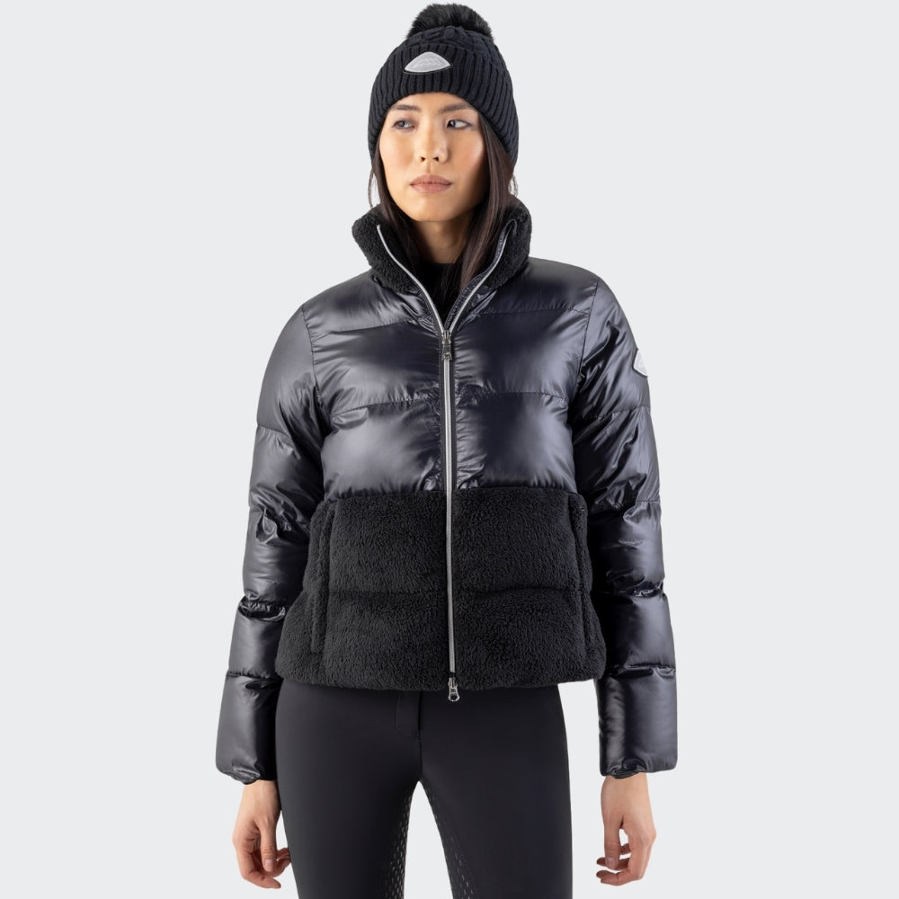 Ladies Geddy Teddy Coat | Black