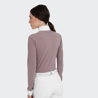 Ladies Perforated Long Sleeve Show Shirt | Antler