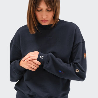 Ladies Birman Cotton Sweatshirt | Navy