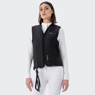 Belmove Unisex Airbag With Level 2 Back Protector + Detachable Cover | Black