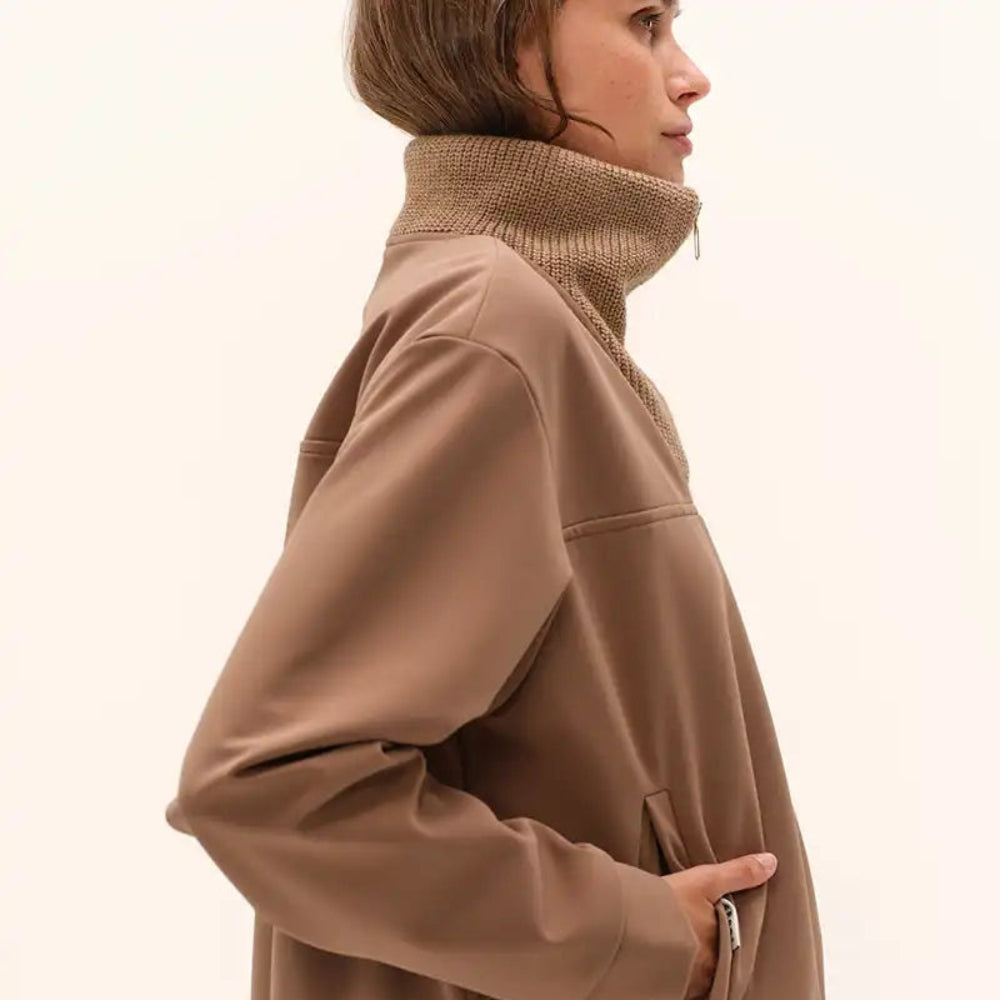 Ladies Urvoso Waterproof Coat | Mocha