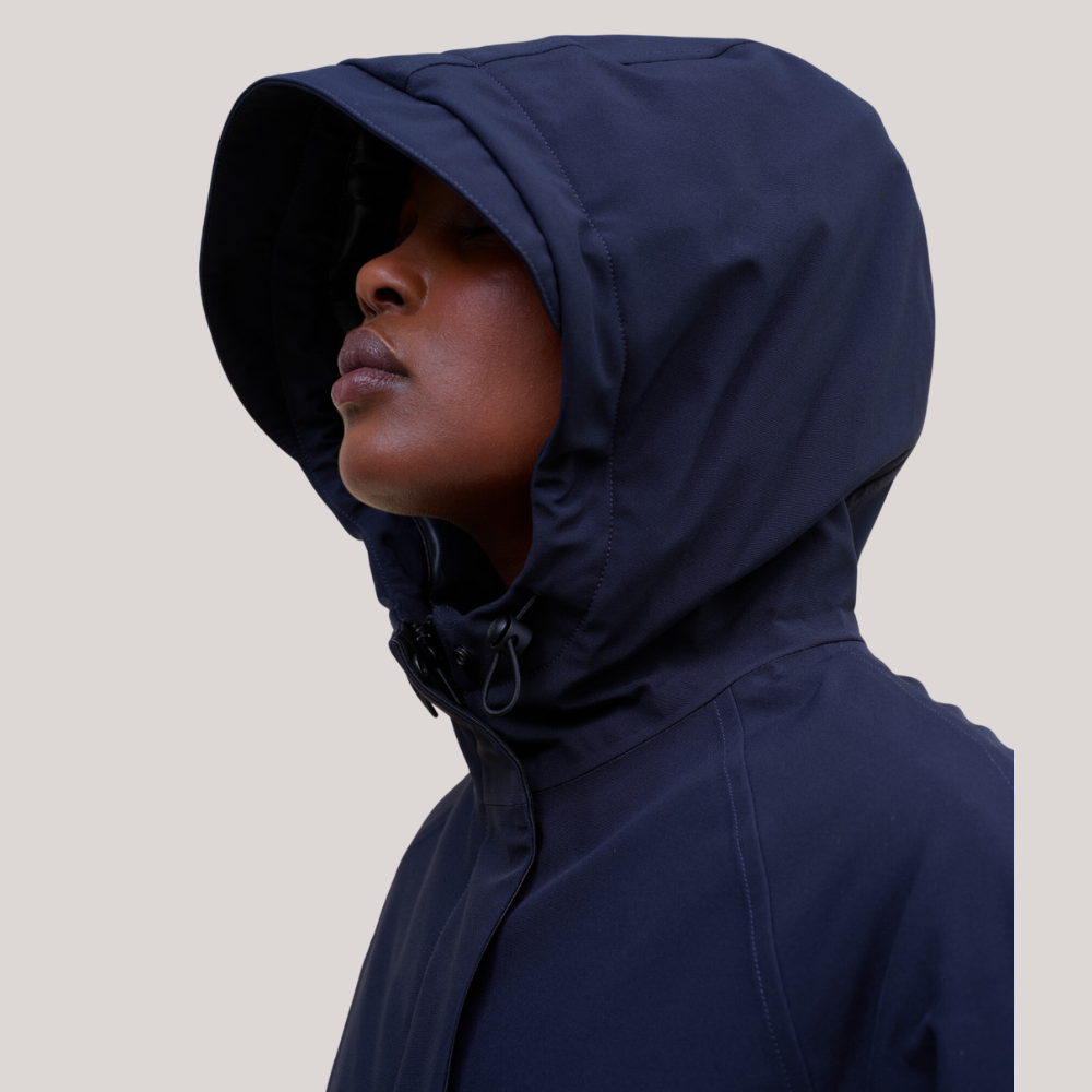 Delgado Long Winter Parka | Navy