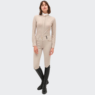 Ladies Helios Long Sleeve Show Shirt | Latte