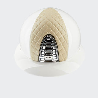 Cromo 2.0 White Polish | Polo Visor | Leather Front | Milano Collection