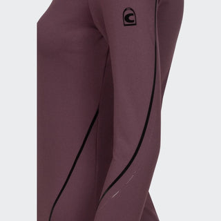 Ladies Cavaldesa Turtleneck Polo | Dusty Plum