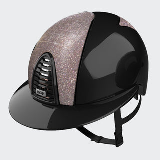 Cromo 2.0 Polish Black/Pink | Polo Visor | Galassia Fabric Panels