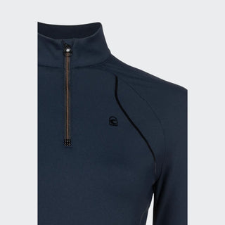 Ladies Cavaldivya Half Zip Training Polo | Navy