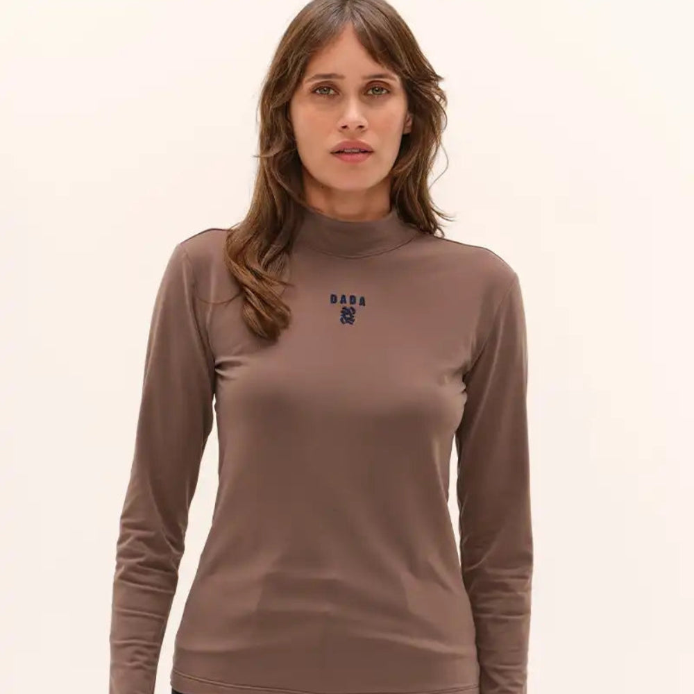 Ladies Ernest Training Polo | Long Sleeves | Mocha