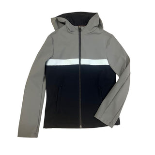 Young Rider Unisex Jersey Hooded Softshell Coat - Grey (LAST ONE - AGE 12)