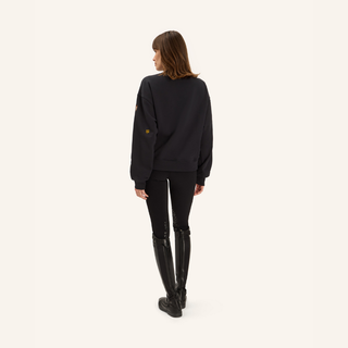 Ladies Birman Cotton Sweatshirt | Coal