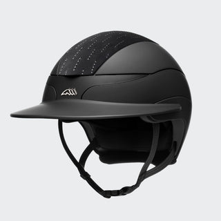 Xanto Helmet | Sun Visor | Rain Of Diamonds | With Logo | Matt Black