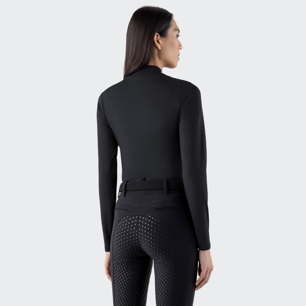 Ladies Geco Fleece Training Polo | Black