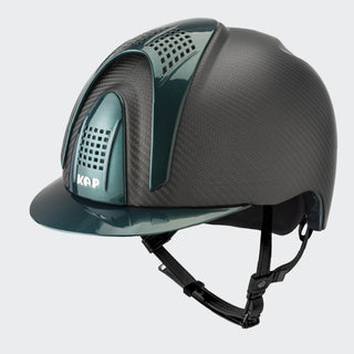 Carbon Helmet | E-Light Matt | 3 Green Inserts