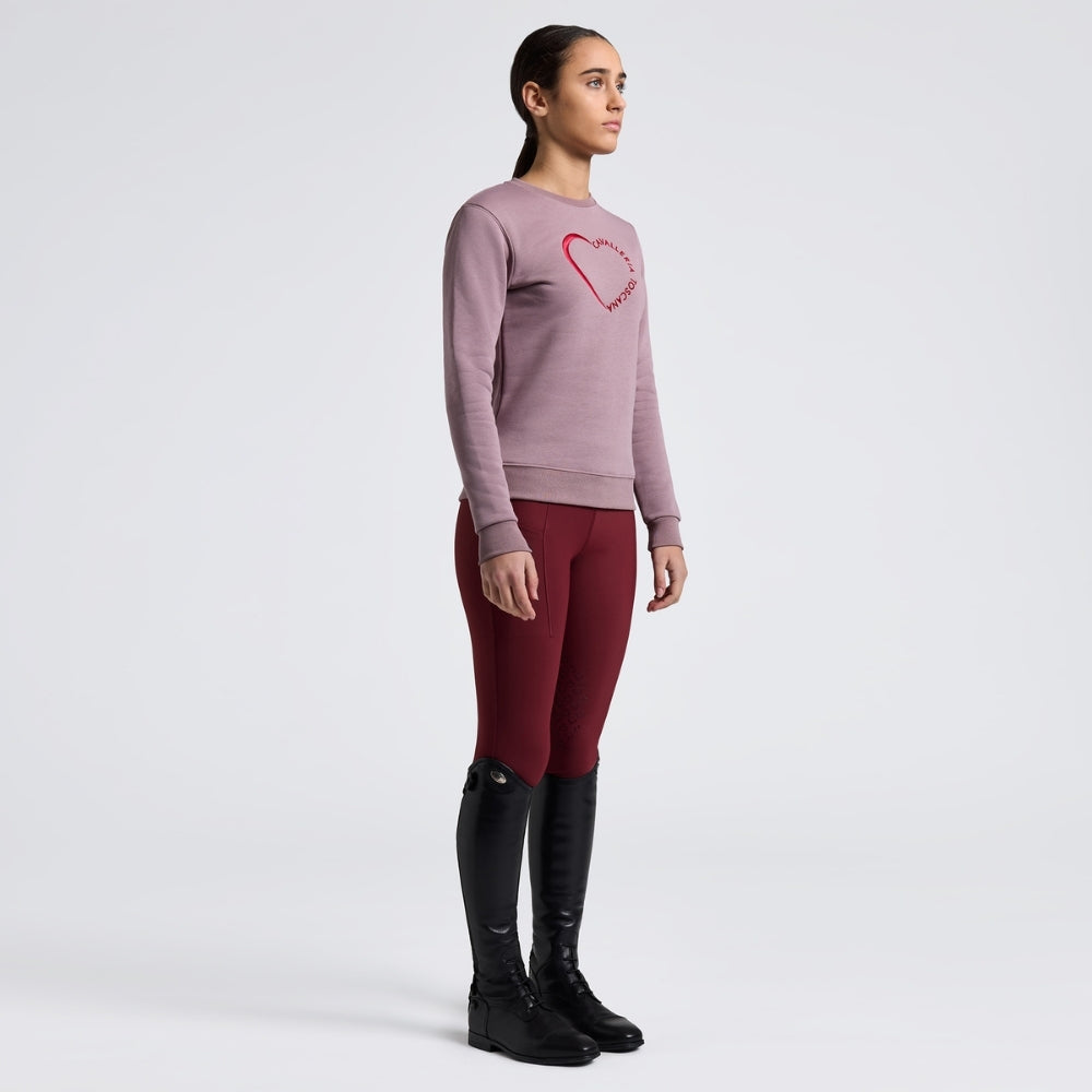 Girls CT Cotton Crew Neck | Rosa