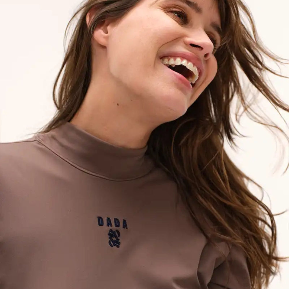 Ladies Ernest Training Polo | Long Sleeves | Mocha