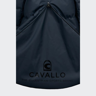 Ladies Cavaldaly Maxi Coat | Navy
