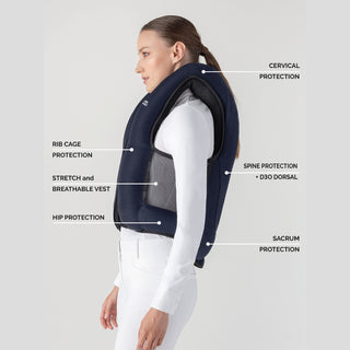 Belair L2 Airbag With Level 2 Back Protector | Navy