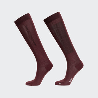 Ladies Galz Riding Socks | Burgundy