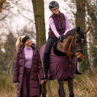 Ladies Cavaldiya Cosy Vest | Dusty Plum
