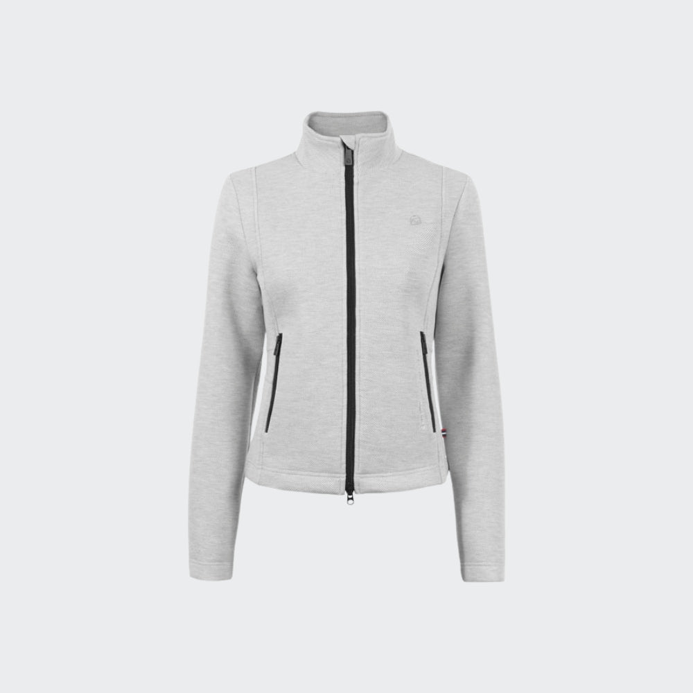 Ladies Cavalrael Zip Sweater | Grey