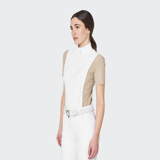 Ladies Hunter Show Shirt With Mesh Inserts | Cobblestone