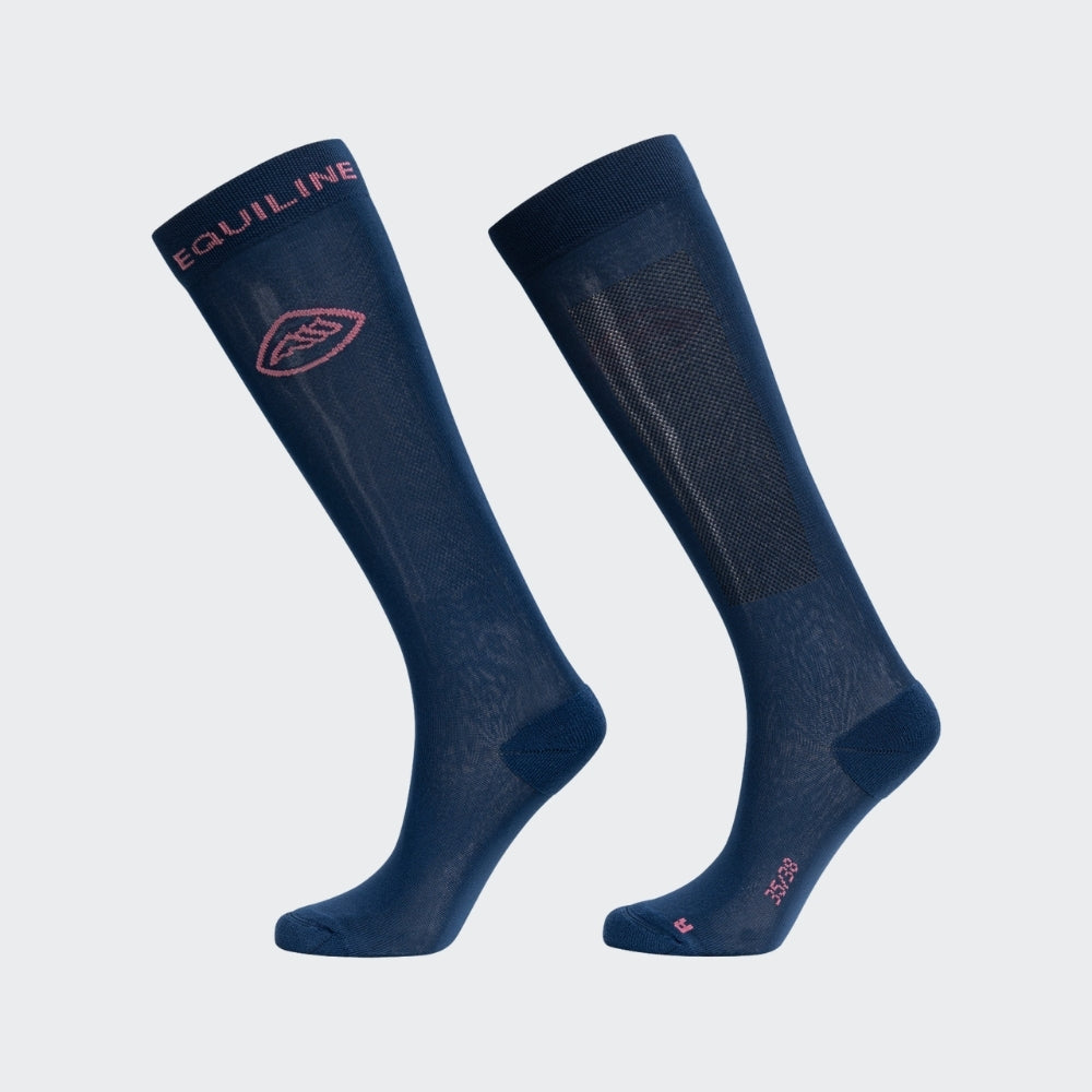 Carl Riding Socks | Navy