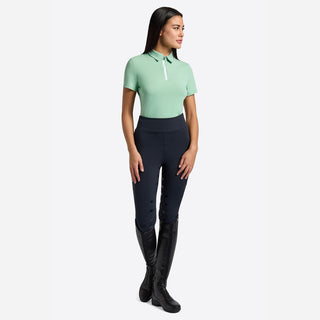 Ladies RG Italy Micro Perforated Polo | Short Sleeves | Mint