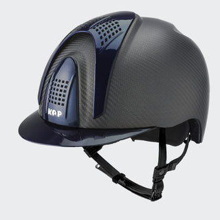 Carbon Helmet | E-Light Matt | 3 Blue Inserts