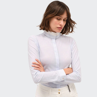 Ladies Helios Long Sleeve Show Shirt | Sky Blue