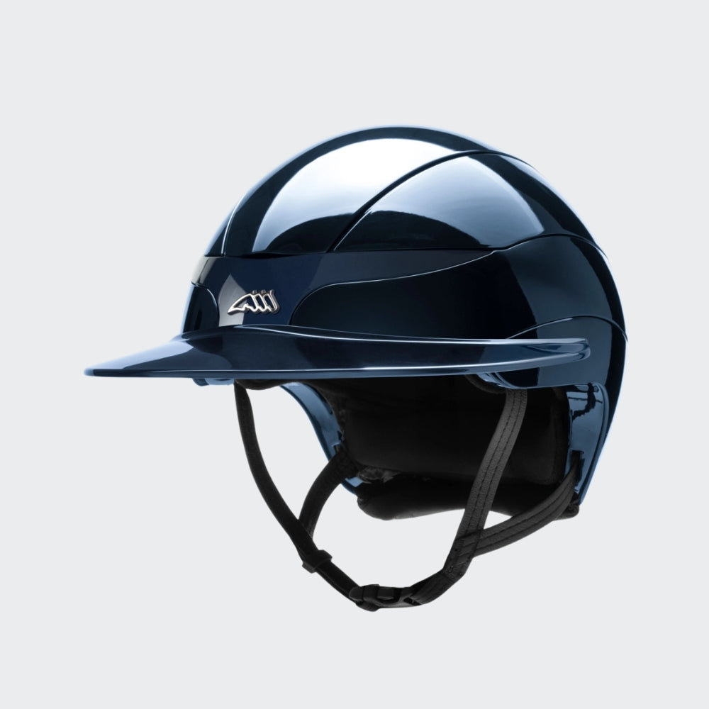 Xanto Helmet | Sun Visor | With Logo | Glossy Navy