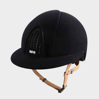 KEP Smart Nova | Black Velvet | Beige Chinstrap | Polo Visor