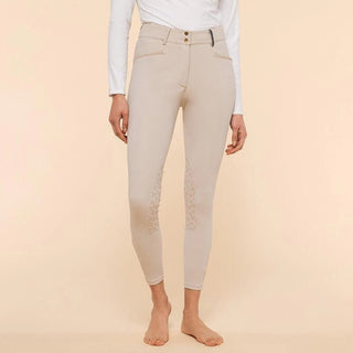 Ladies Giovani Grip Breeches | Medium Rise | Beige