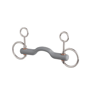 Hanging Cheek Snaffle with Tongue Port