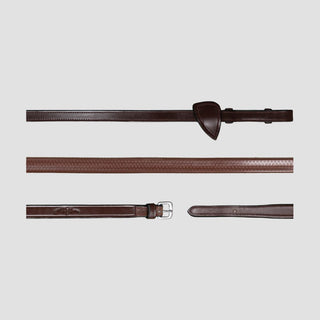 New English 1/2 Rubber Reins