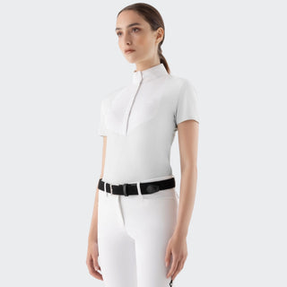 Ladies Eqcemme Show Shirt | Short Sleeves | White