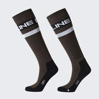 Unisex Eqcali Riding Socks | Coffee Bean