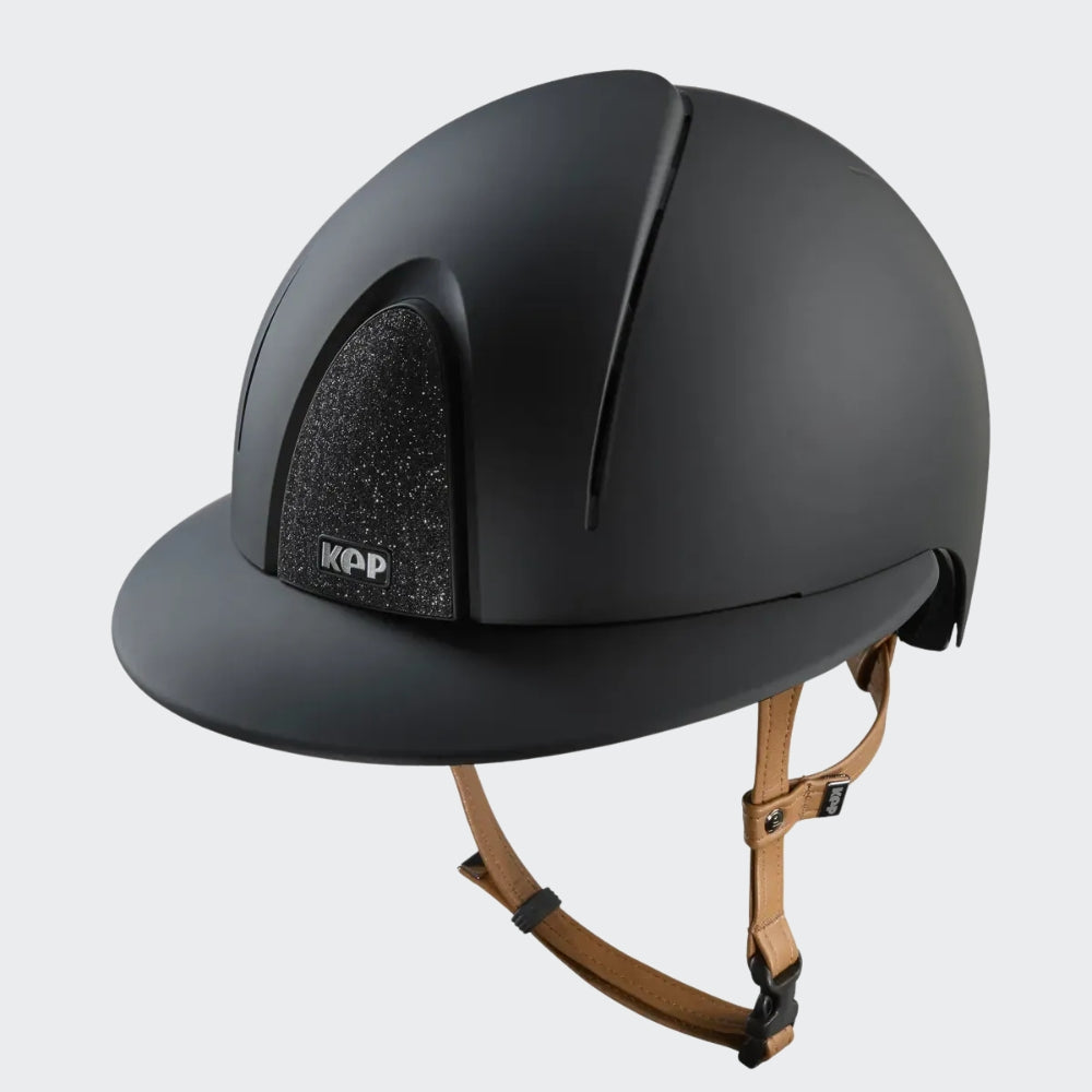 KEP Smart Nova | Beige Chinstrap | Polo Visor | Star Black | Textile Black
