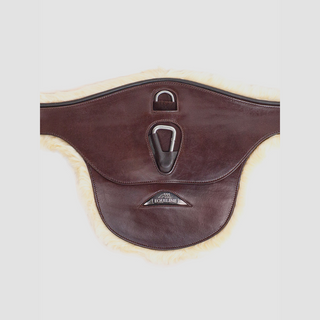 Stud Guard Girth With Removable Lining | Brown