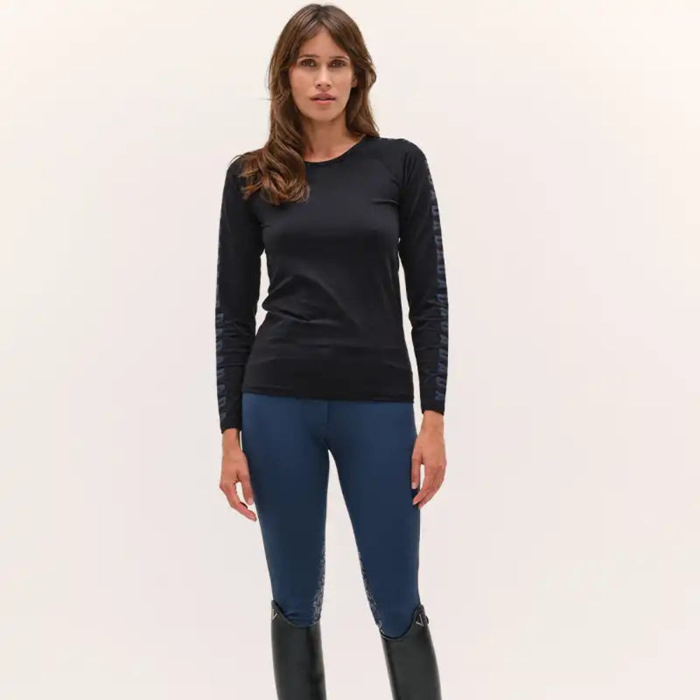 Ladies Izzy Long Sleeve Training Polo | Midnight