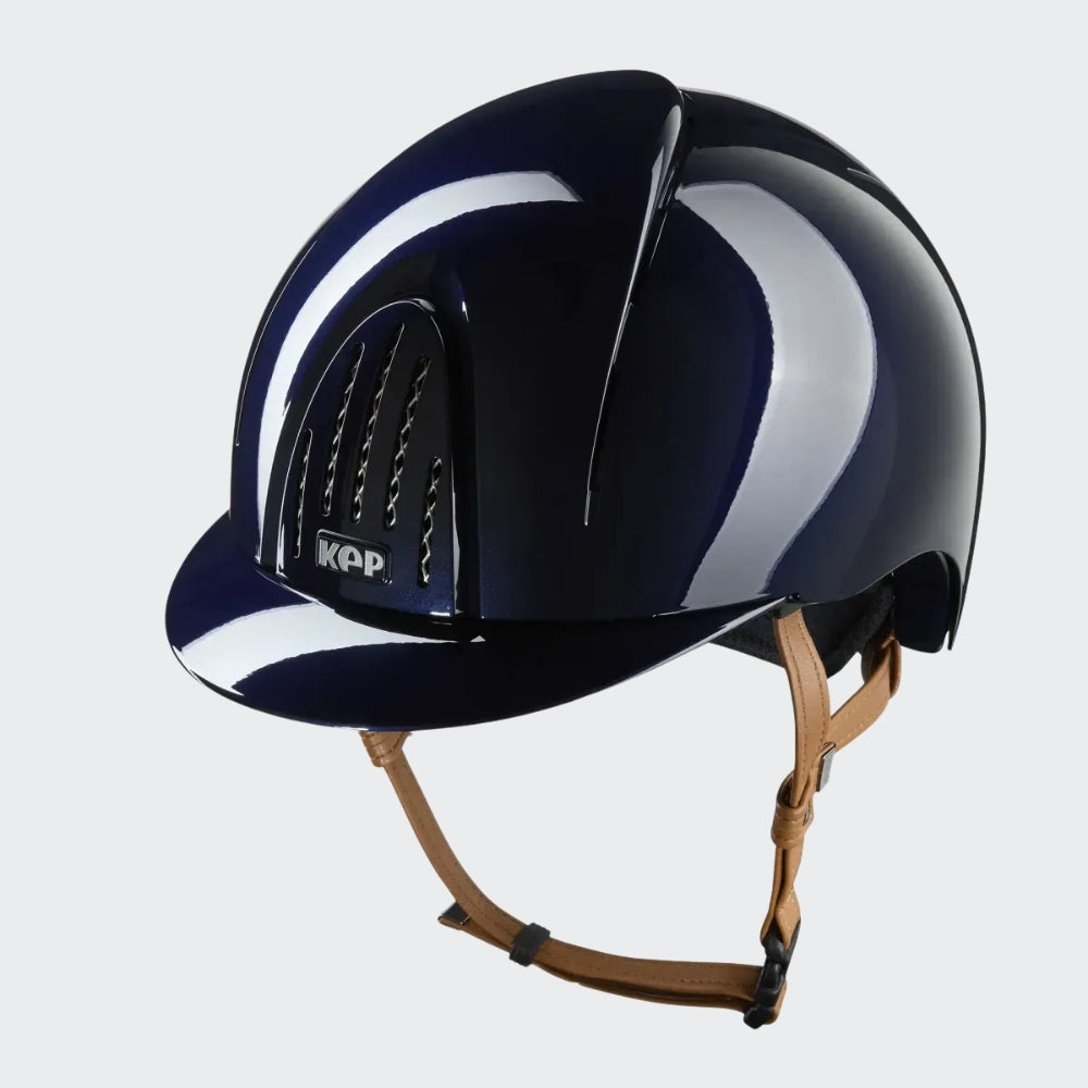 KEP Smart Nova | Beige Chinstrap | Polish Navy