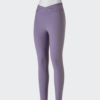 Ladies Eqgalakh Legging Breeches | High Rise | Aubergine
