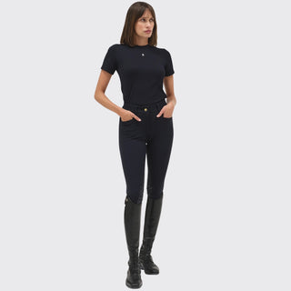 Ladies Giovani Light Grip Breeches | Medium Rise | Navy