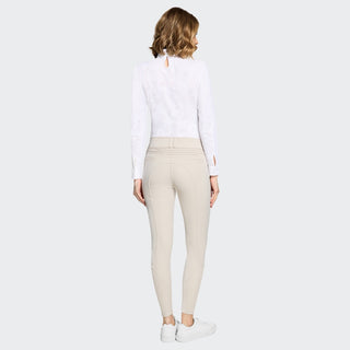 Ladies Clara Premium Breeches | High Rise | Beige