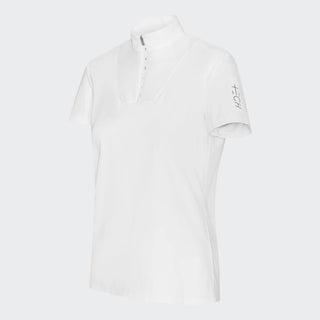 Ladies Center Line Competition Polo Balance | White